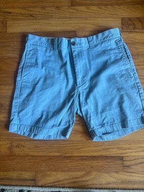 J. Crew Light Blue Cotton Chino Shorts